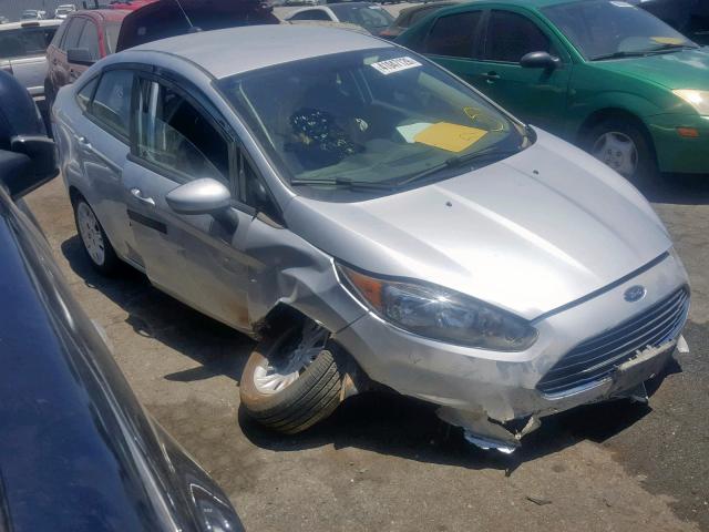 3FADP4AJXKM115156 - 2019 FORD FIESTA S SILVER photo 1