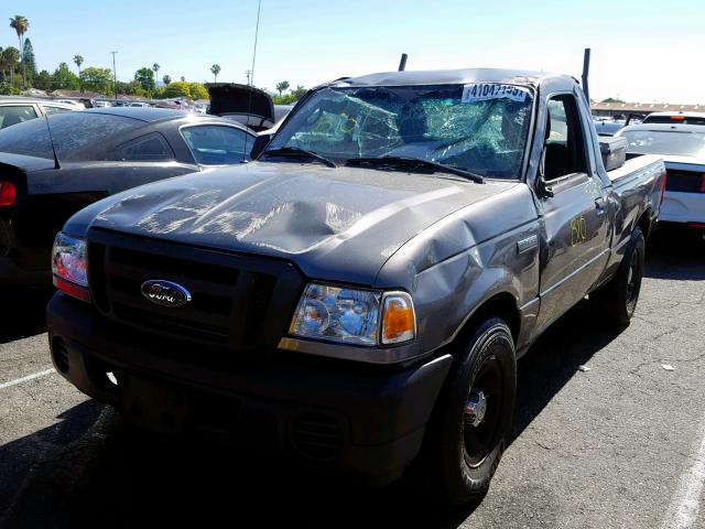 1FTKR1AD2APA46735 - 2010 FORD RANGER CHARCOAL photo 2