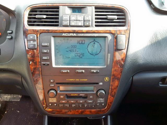 2HNYD18632H505948 - 2002 ACURA MDX TOURIN BLACK photo 9