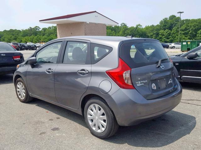 3N1CE2CP7GL377329 - 2016 NISSAN VERSA NOTE GRAY photo 3