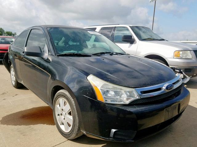 1FAHP32N88W293329 - 2008 FORD FOCUS S/SE BLACK photo 1