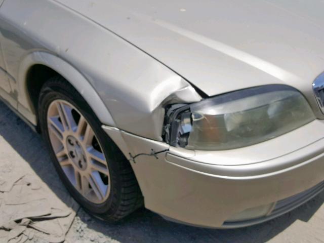 1LNHM87A14Y668252 - 2004 LINCOLN LS TAN photo 9