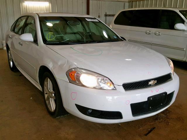 2G1WC5E36C1268411 - 2012 CHEVROLET IMPALA LTZ WHITE photo 1