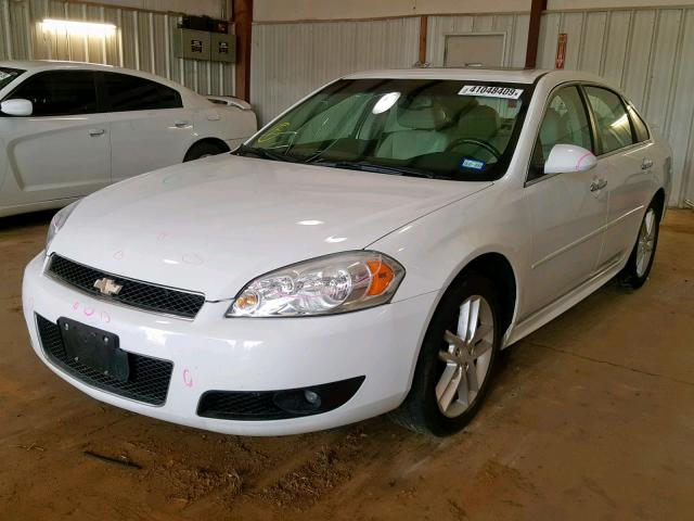 2G1WC5E36C1268411 - 2012 CHEVROLET IMPALA LTZ WHITE photo 2