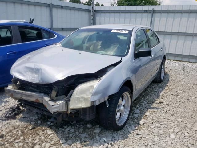 3FAFP06Z36R179788 - 2006 FORD FUSION S SILVER photo 2