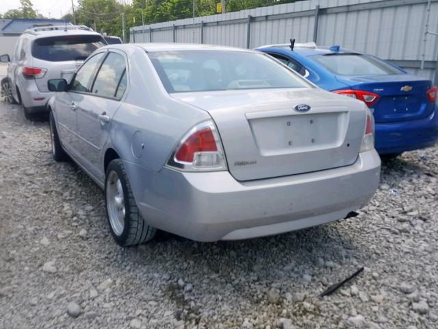 3FAFP06Z36R179788 - 2006 FORD FUSION S SILVER photo 3