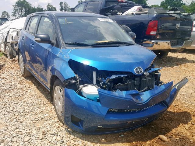 JTKKUPB44D1037843 - 2013 TOYOTA SCION XD BLUE photo 1