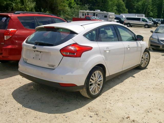 1FADP3N23FL354956 - 2015 FORD FOCUS TITA WHITE photo 4