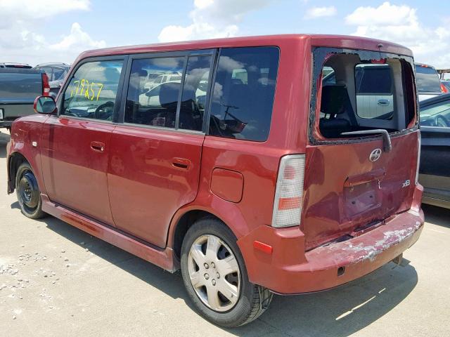 JTLKT324864122709 - 2006 TOYOTA SCION XB 红色 照片 3