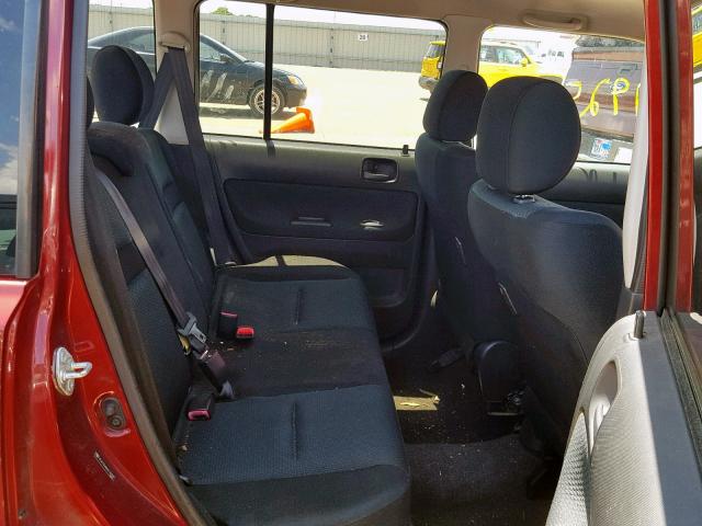 JTLKT324864122709 - 2006 TOYOTA SCION XB 红色 照片 6