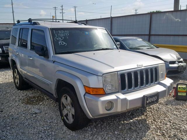 1J8HG58238C190669 - 2008 JEEP COMMANDER SILVER photo 1