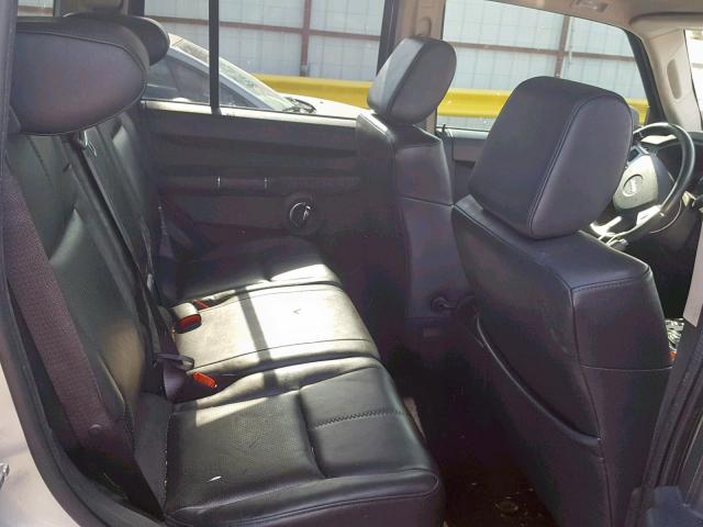 1J8HG58238C190669 - 2008 JEEP COMMANDER SILVER photo 6