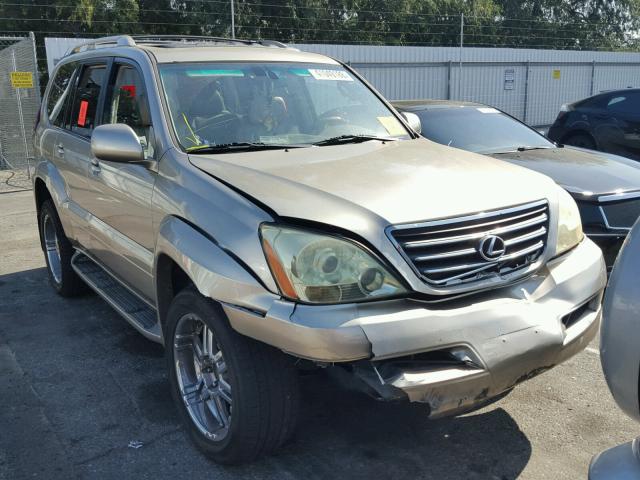 JTJBT20X340067848 - 2004 LEXUS GX 470 GOLD photo 1