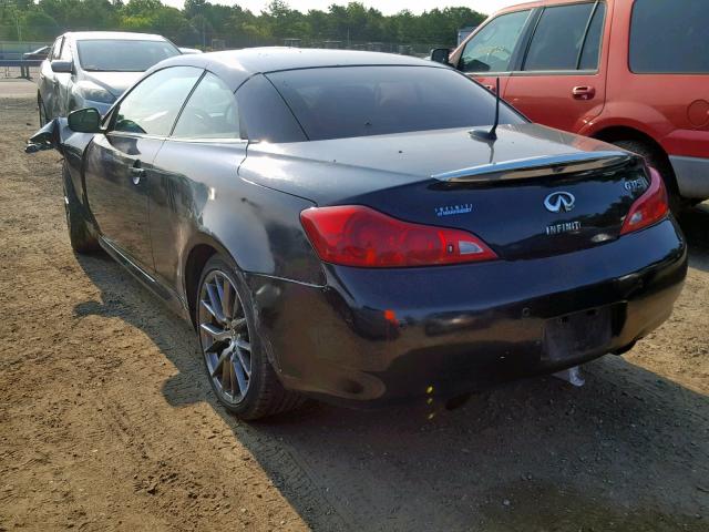 JN1CV6FEXBM954290 - 2011 INFINITI G37 BASE BLACK photo 3