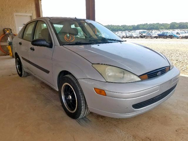 1FAFP33P22W151363 - 2002 FORD FOCUS LX SILVER photo 1