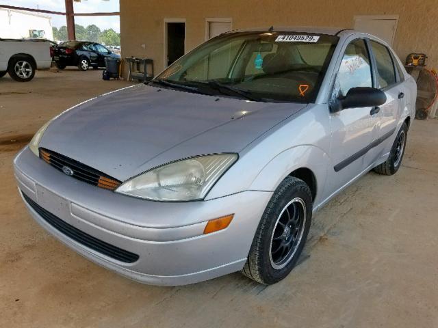 1FAFP33P22W151363 - 2002 FORD FOCUS LX SILVER photo 2