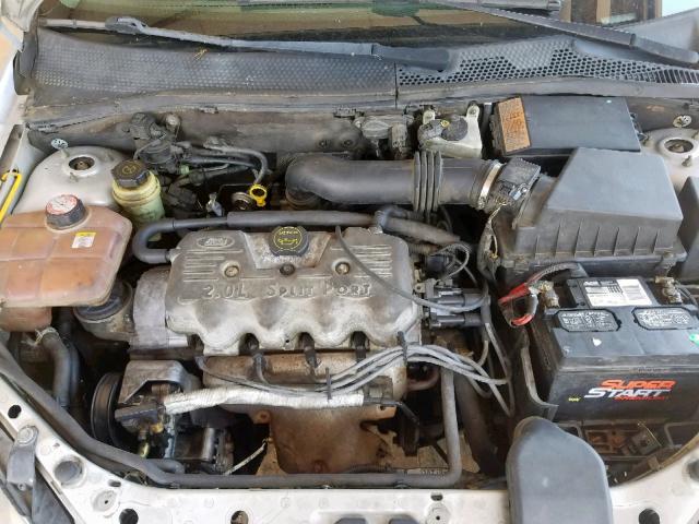 1FAFP33P22W151363 - 2002 FORD FOCUS LX SILVER photo 7