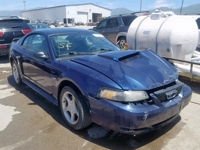 1FAFP42XX3F452732 - 2003 FORD MUSTANG GT BLUE photo 1