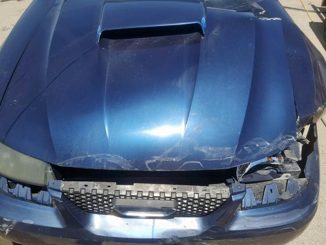 1FAFP42XX3F452732 - 2003 FORD MUSTANG GT BLUE photo 7