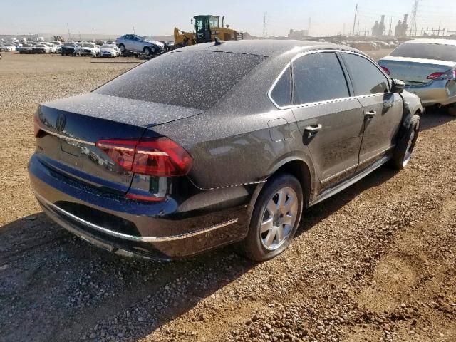 1VWDT7A3XHC045710 - 2017 VOLKSWAGEN PASSAT R-L BLACK photo 4