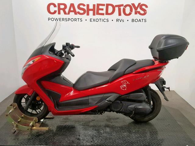 MLHNF0414E5000145 - 2014 HONDA NSS300 A RED photo 3