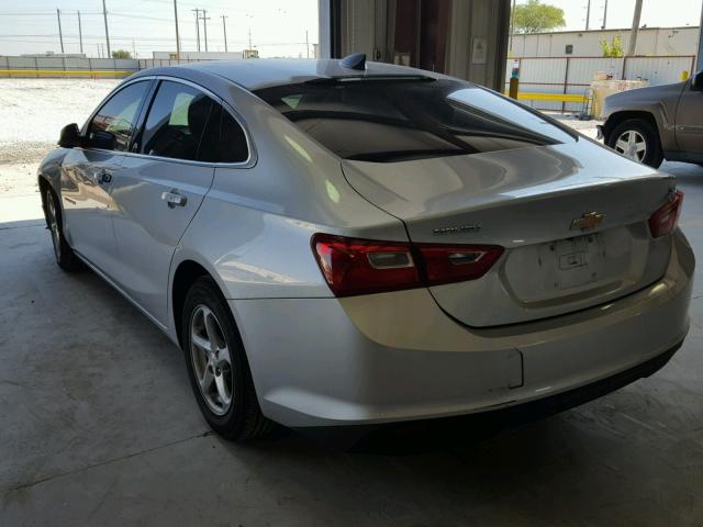1G1ZB5ST3GF274377 - 2016 CHEVROLET MALIBU LS 银色 照片 3