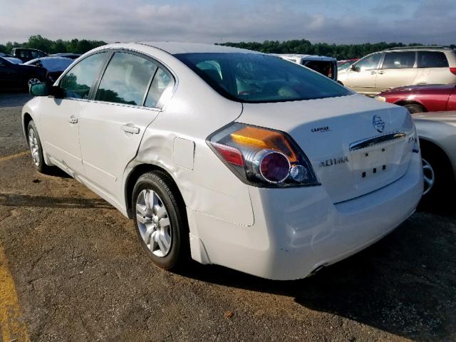 1N4AL21E49N529491 - 2009 NISSAN ALTIMA 2.5 WHITE photo 3