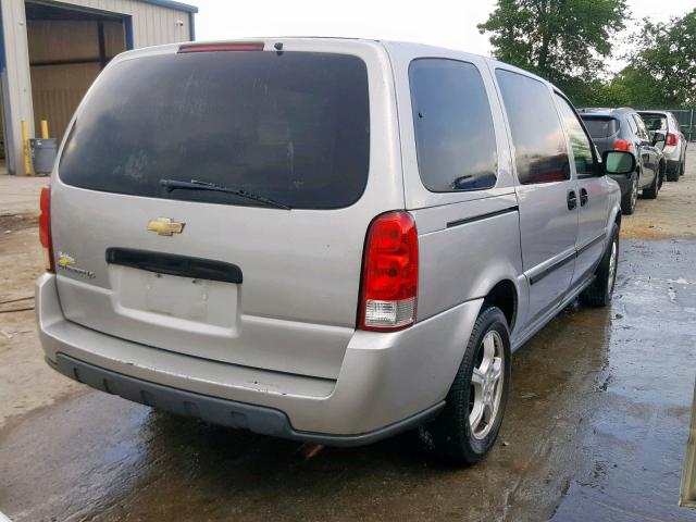 1GNDV23137D107170 - 2007 CHEVROLET UPLANDER L 银色 照片 4