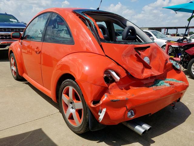 3VWCD21C52M427130 - 2002 VOLKSWAGEN NEW BEETLE ნარინჯისფერი ფოტო 3