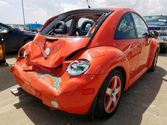 3VWCD21C52M427130 - 2002 VOLKSWAGEN NEW BEETLE ნარინჯისფერი ფოტო 4