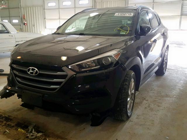 KM8J33A43GU100378 - 2016 HYUNDAI TUCSON LIM BLACK photo 2