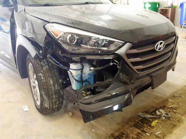 KM8J33A43GU100378 - 2016 HYUNDAI TUCSON LIM BLACK photo 9