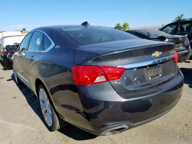 1G1165S32FU144439 - 2015 CHEVROLET IMPALA LTZ BLACK photo 3