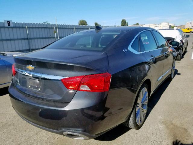 1G1165S32FU144439 - 2015 CHEVROLET IMPALA LTZ BLACK photo 4