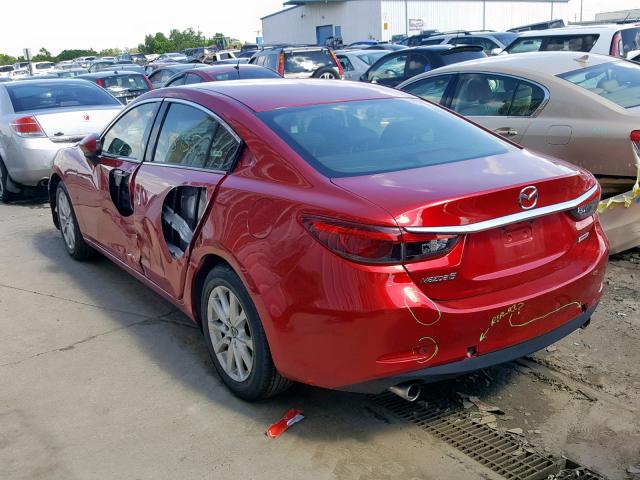 JM1GJ1U58G1420391 - 2016 MAZDA 6 SPORT RED photo 3