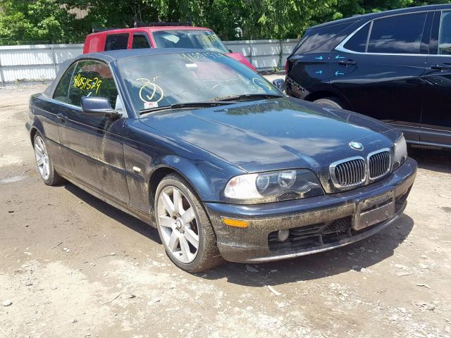 WBABS33413JY43834 - 2003 BMW 325 CI BLUE photo 1