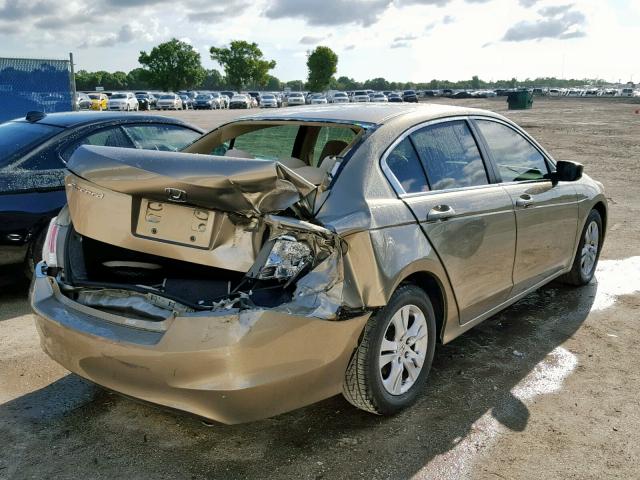 1HGCP2F44AA062948 - 2010 HONDA ACCORD LXP GOLD photo 4