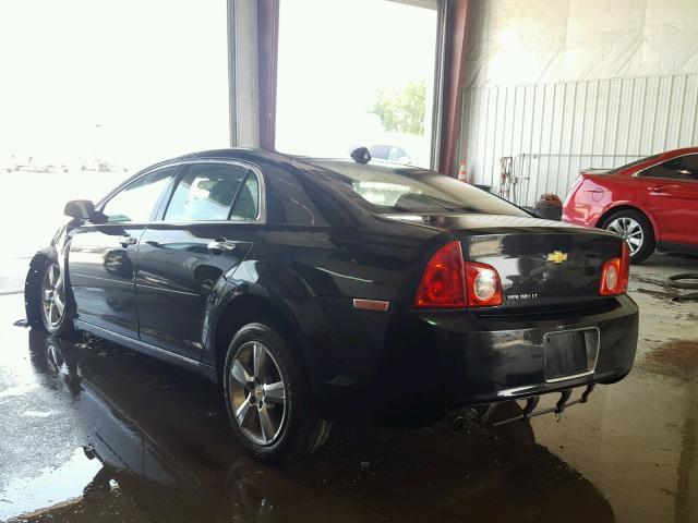 1G1ZD5EU6CF337433 - 2012 CHEVROLET MALIBU 2LT BLACK photo 3