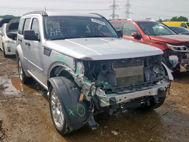 1D8GU58667W628002 - 2007 DODGE NITRO R/T SILVER photo 1