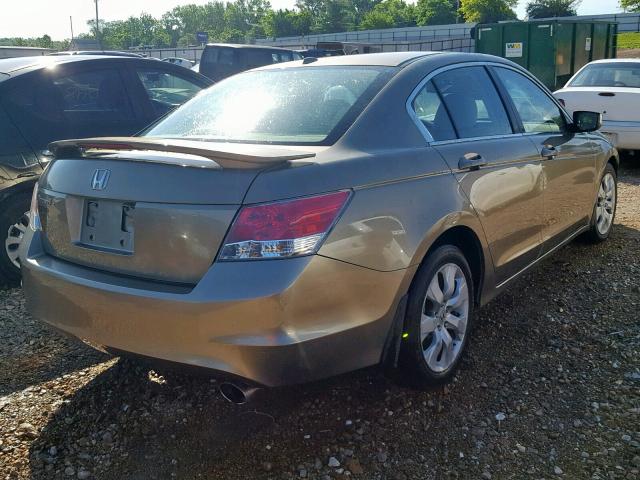 1HGCP2F84AA111875 - 2010 HONDA ACCORD EXL GOLD photo 4