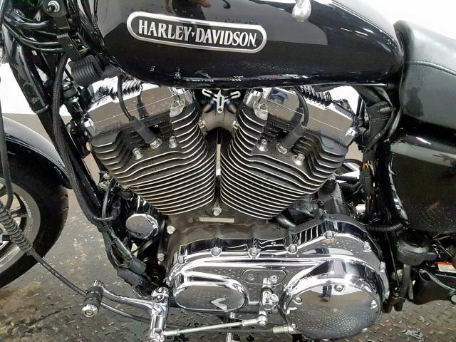 1HD1CX3119K451253 - 2009 HARLEY-DAVIDSON XL1200 L BLACK photo 6