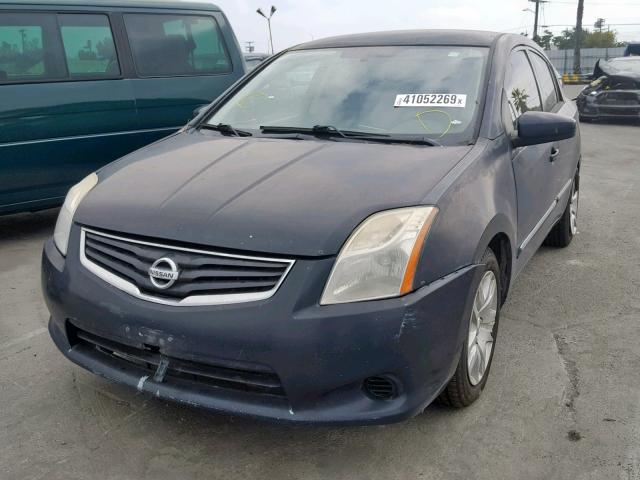 3N1AB6AP4BL626530 - 2011 NISSAN SENTRA 2.0 BLUE photo 2