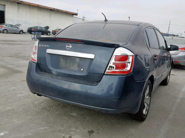 3N1AB6AP4BL626530 - 2011 NISSAN SENTRA 2.0 BLUE photo 4