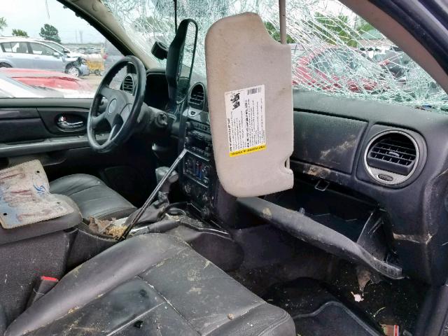 1GKDT13S672147907 - 2007 GMC ENVOY BLACK photo 5