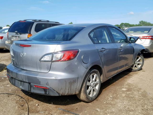 JM1BL1SG9A1126921 - 2010 MAZDA 3 I SILVER photo 4