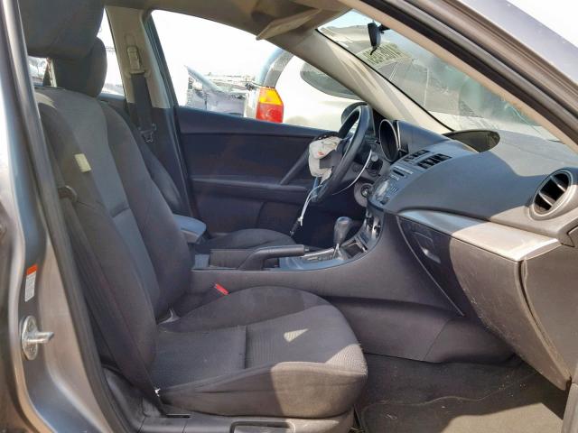 JM1BL1SG9A1126921 - 2010 MAZDA 3 I SILVER photo 5