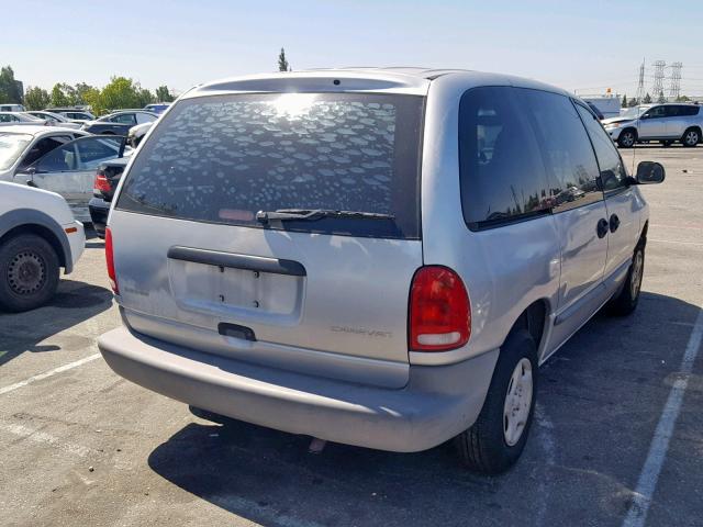 2B4FP25BXYR511578 - 2000 DODGE CARAVAN SILVER photo 4