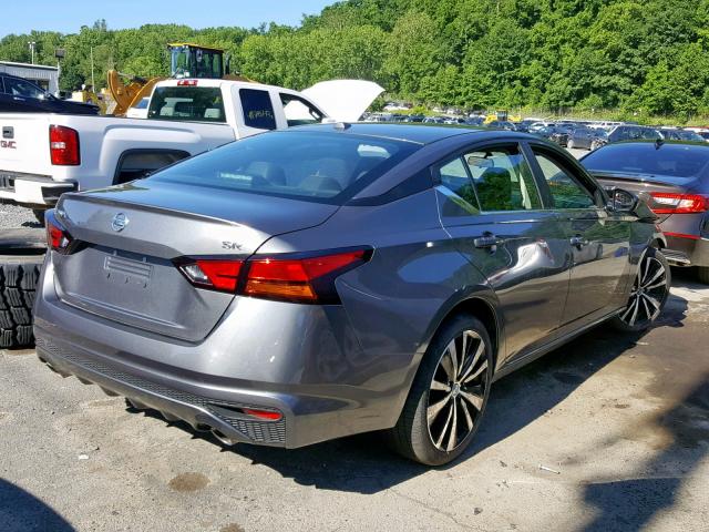 1N4BL4CV7KC139645 - 2019 NISSAN ALTIMA SR GRAY photo 4