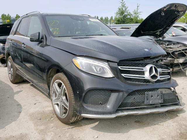 4JGDA2EB9GA710843 - 2016 MERCEDES-BENZ GLE 350D 4 BLACK photo 1