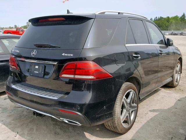 4JGDA2EB9GA710843 - 2016 MERCEDES-BENZ GLE 350D 4 BLACK photo 4